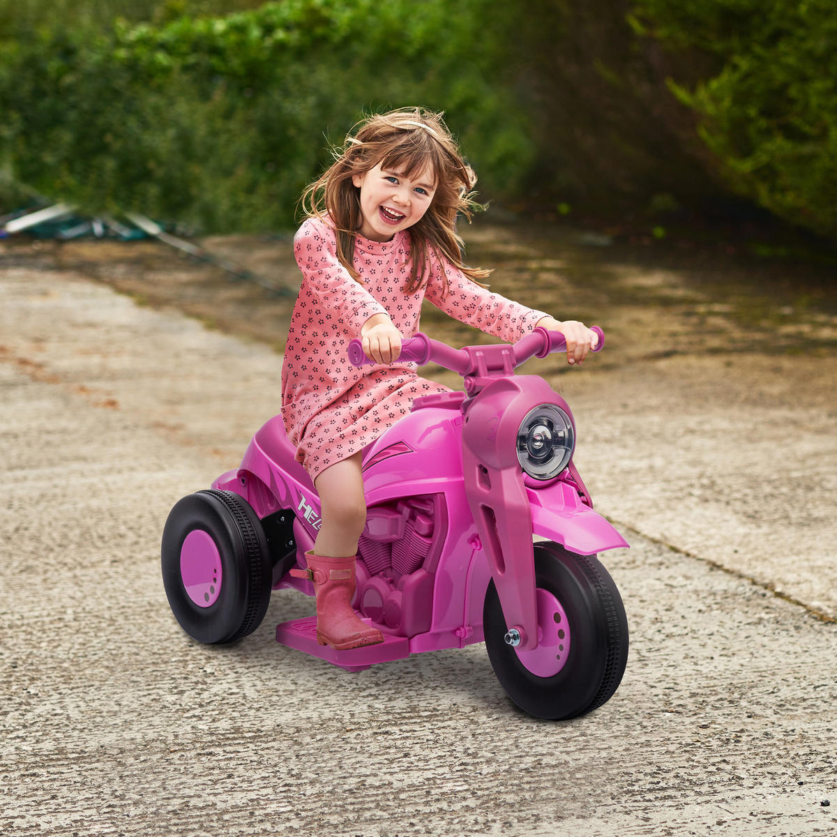ELEKTRO-MOTORRAD DE-13055 Blubberfunktion Rosa - Pink, Kunststoff (80/36/43.5cm) - ComfortXL