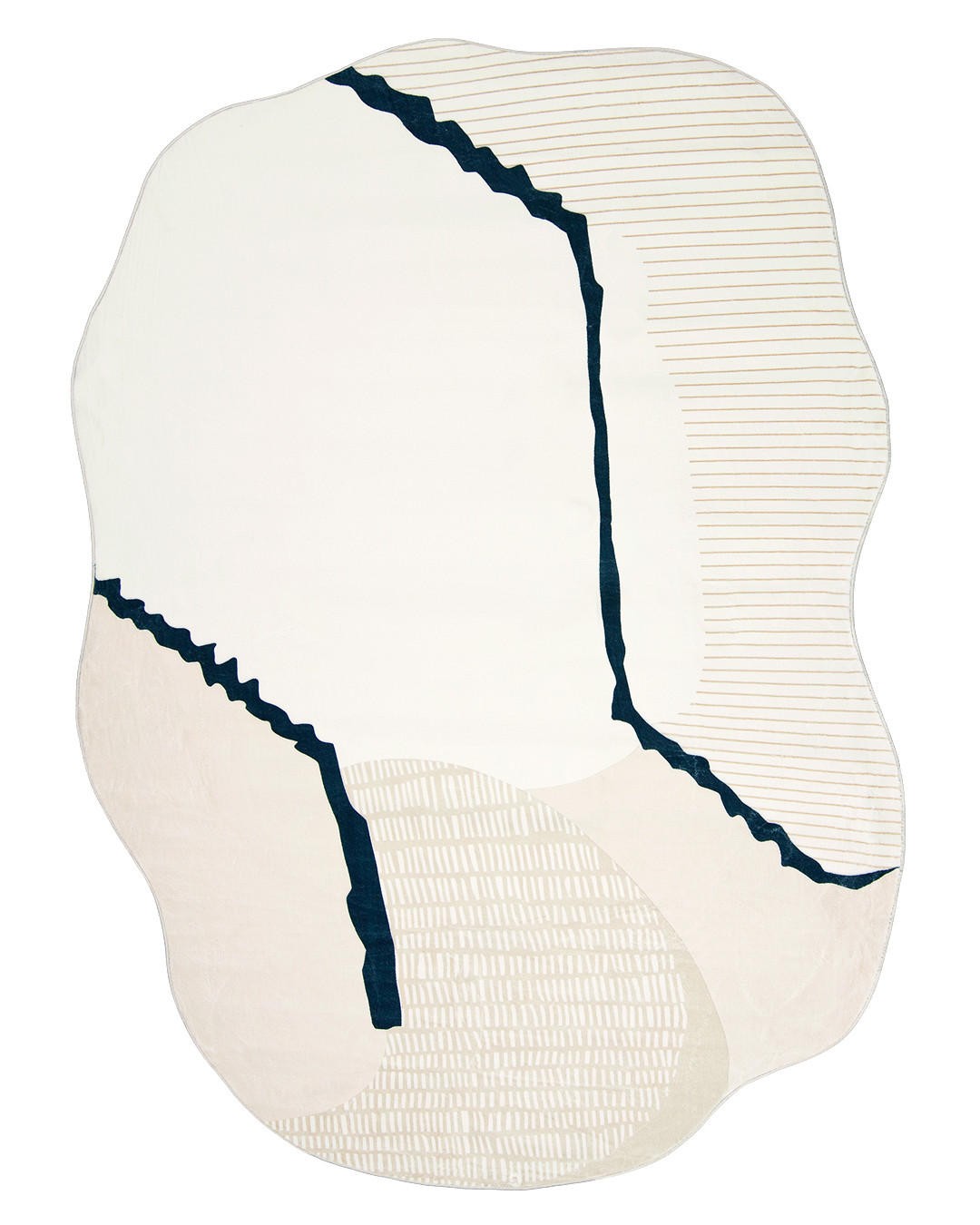 Mazovia Teppich Schwarz 200x300 cm
