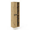 BADSCHRANK Viola Artisan-Eiche 50 x 170 cm - Eiche Artisan, Holzwerkstoff (50/170/33cm) - Vicco