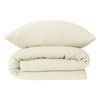 BETTWÄSCHESET Molly - Musselin - 2-teilig - 135 x 200 cm - Offwhite - Weiß, Textil (135/200cm) - SCHIESSER