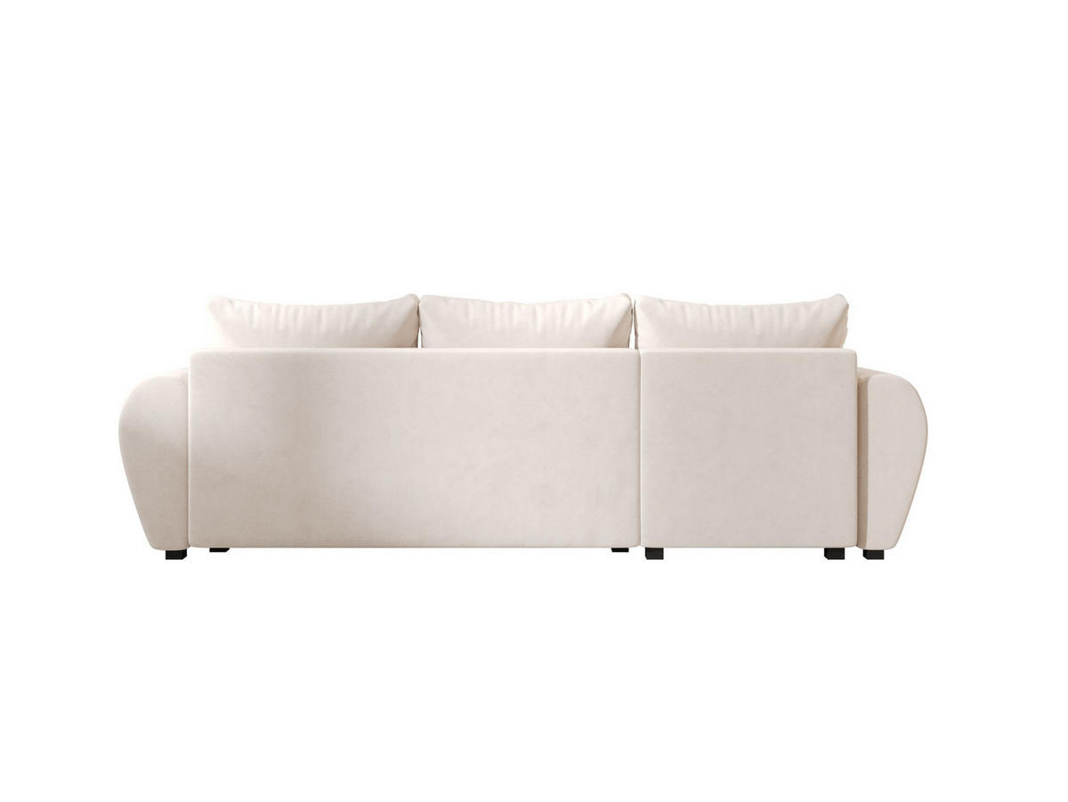 ECKSOFA MOLISA L Itaka 16 Rechts mit Schlaffunktion - Beige, Textil (245/145cm) - Bedante
