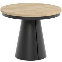 TISCH Schwarz ALMA Ausziehbar 100/176 cm - Eichefarben/Schwarz, Holzwerkstoff (2/100/76cm) - Sepro Meble