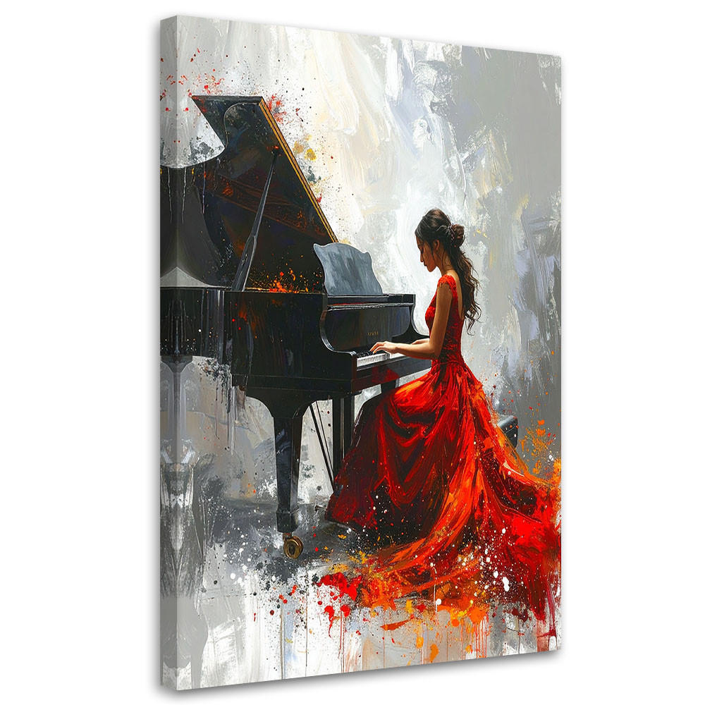 Feeby Bild Rot 60x90 cm