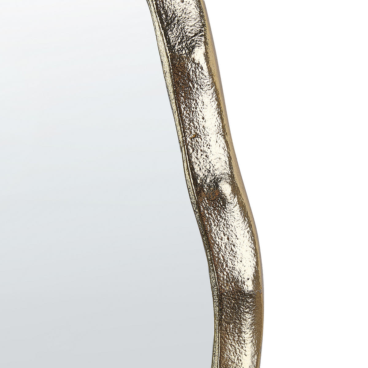 WANDSPIEGEL 50/32 cm Gold Damoh - Goldfarben, Metall (50/3/32cm) - Beliani