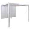 PERGOLA Weiß - Weiß, Metall (302/235/302cm) - MCW