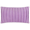 KISSEN Ripped Velvet - Violett, Textil (50/30cm) - BUTLERS