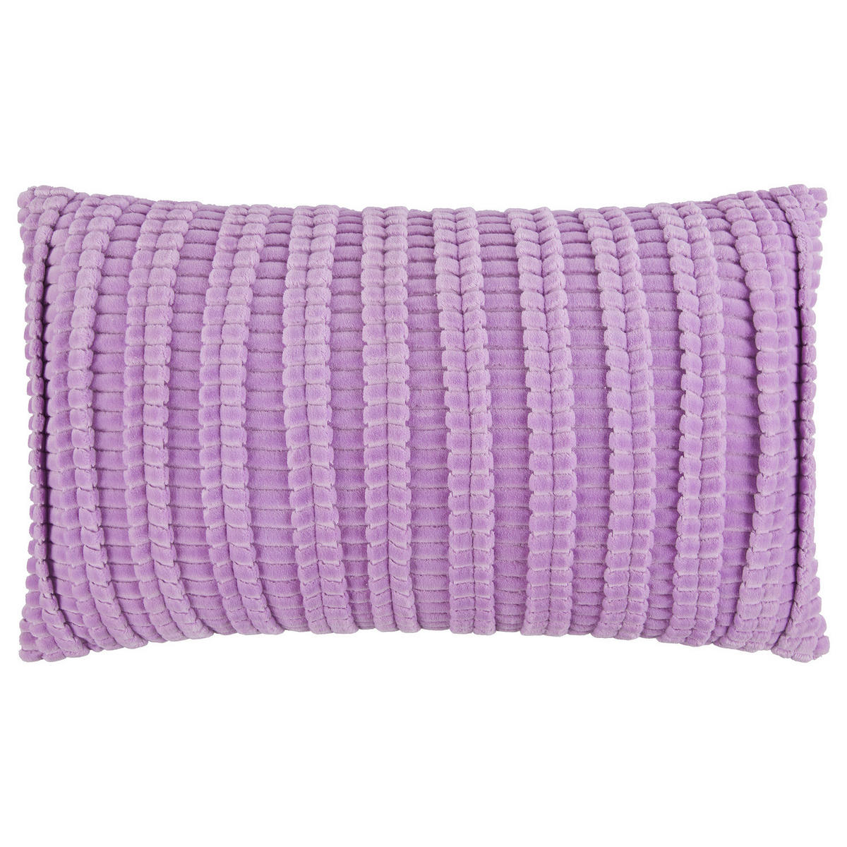 KISSEN Ripped Velvet - Violett, Textil (50/30cm) - BUTLERS