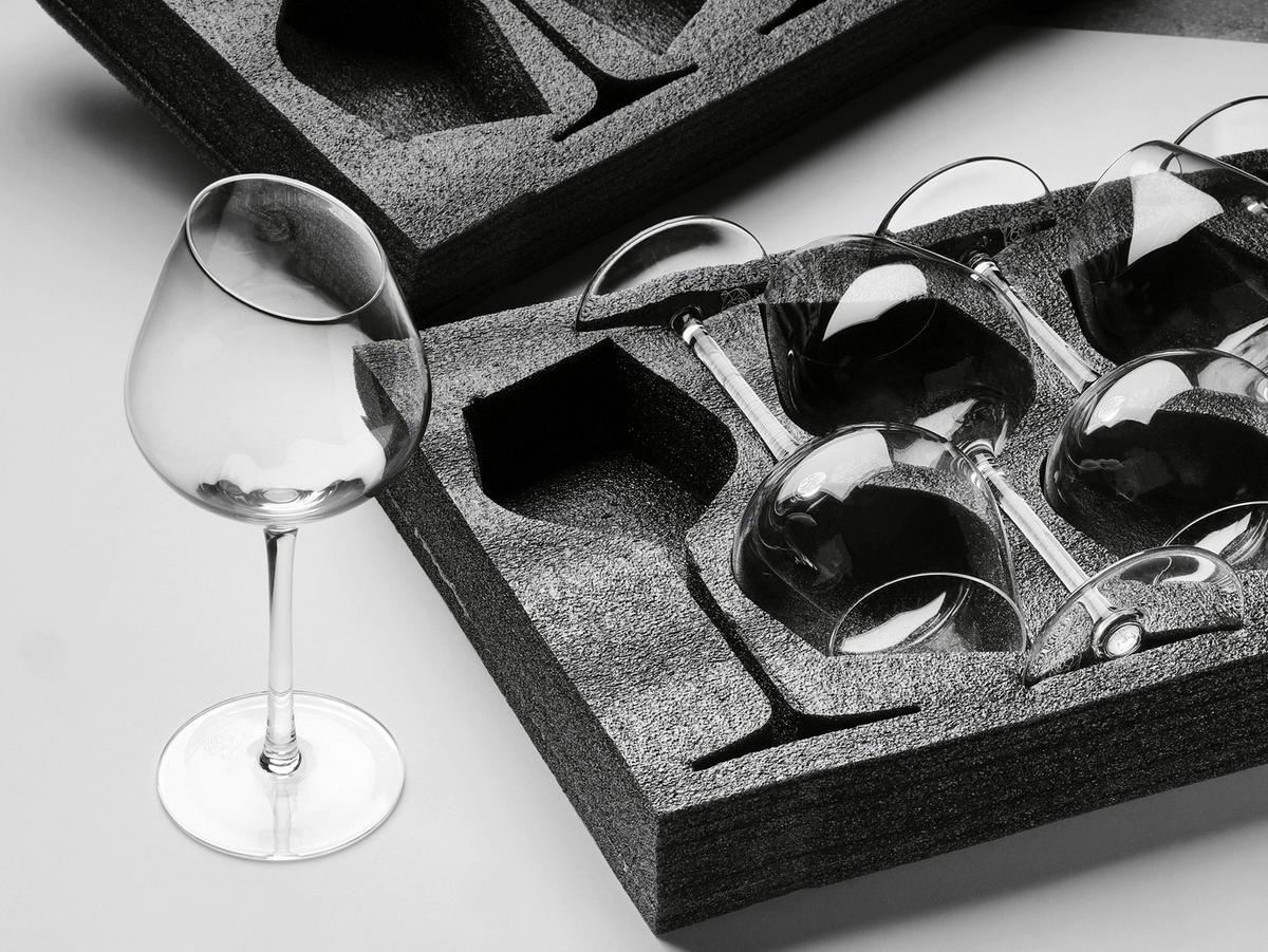 WEINGLÄSER Sväva 370ml - 6er-Set - Transparent - Transparent, Glas (0.37L) - Björn