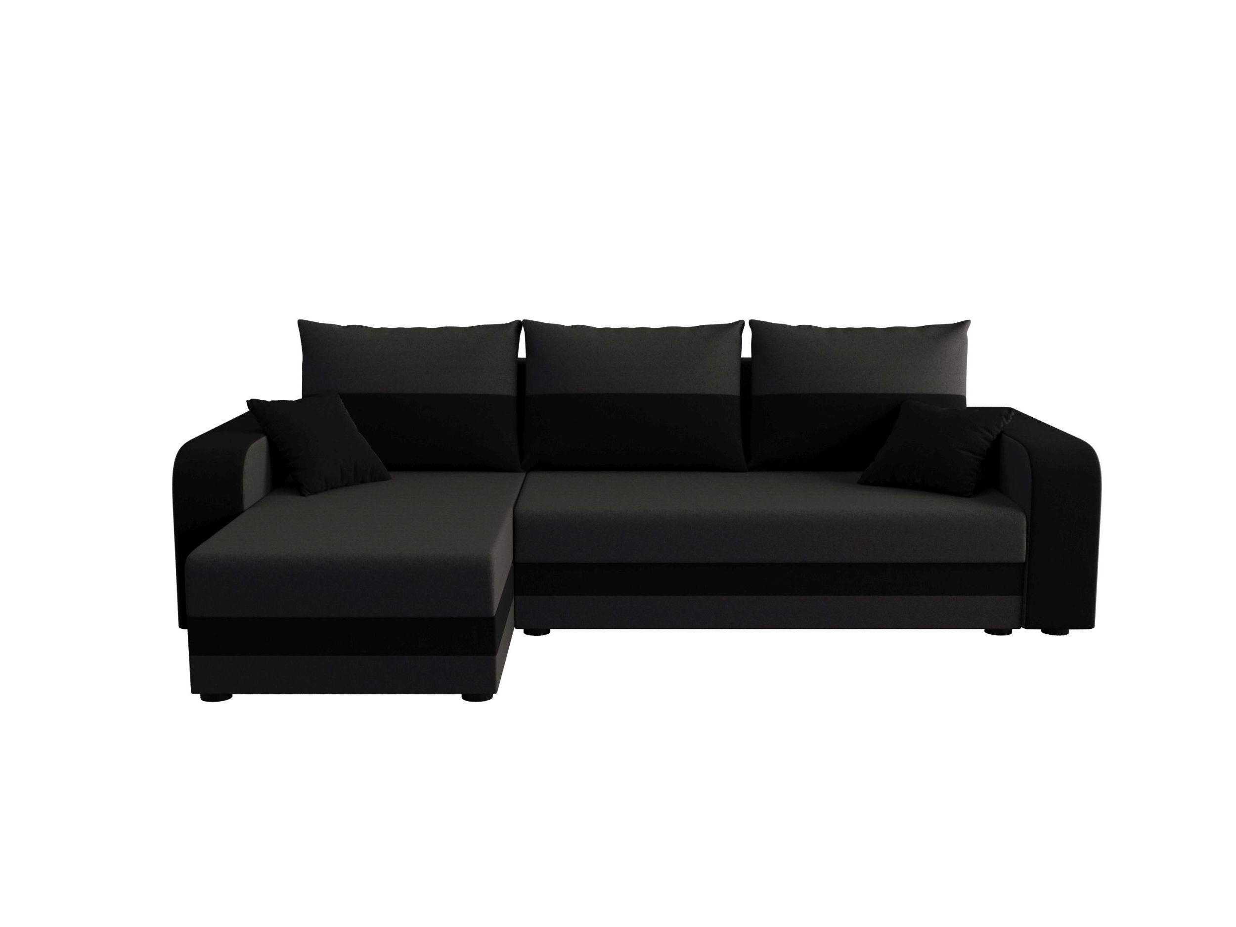 ECKSOFA HEWLET L BIS Sawana 05+14 Links mit Schlaffunktion - Dunkelgrau, Textil (240/140cm) - Bedante