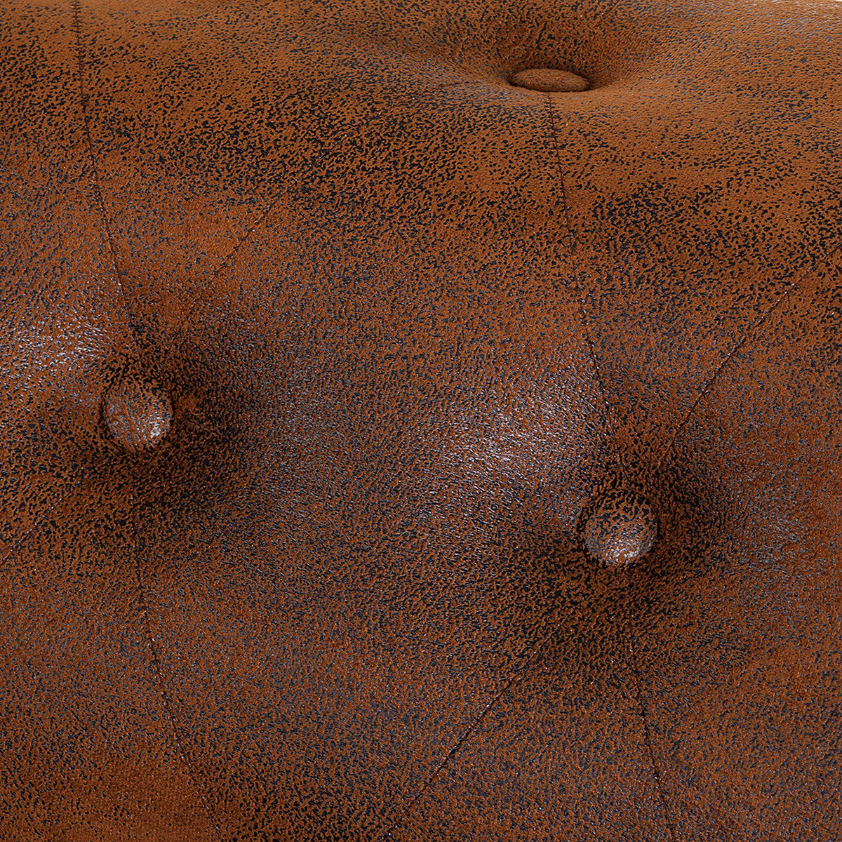 2-SITZER SOFA - Antiklederlook, Braun - Braun, Textil (180/74/94cm) - home24