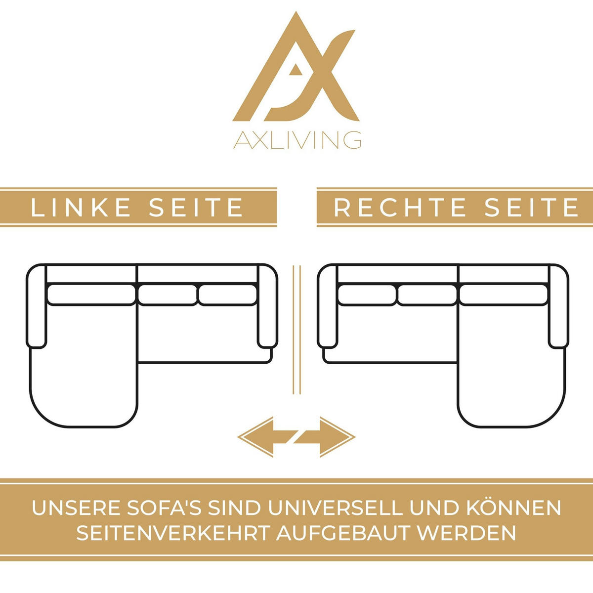 ECKSOFA L Form Climpy Hellbraun 242/145/98 cm – mit Schlaffunktion und Bettkasten - Hellbraun/Hellgrau, Kunststoff/Textil (242/145cm) - AX Living