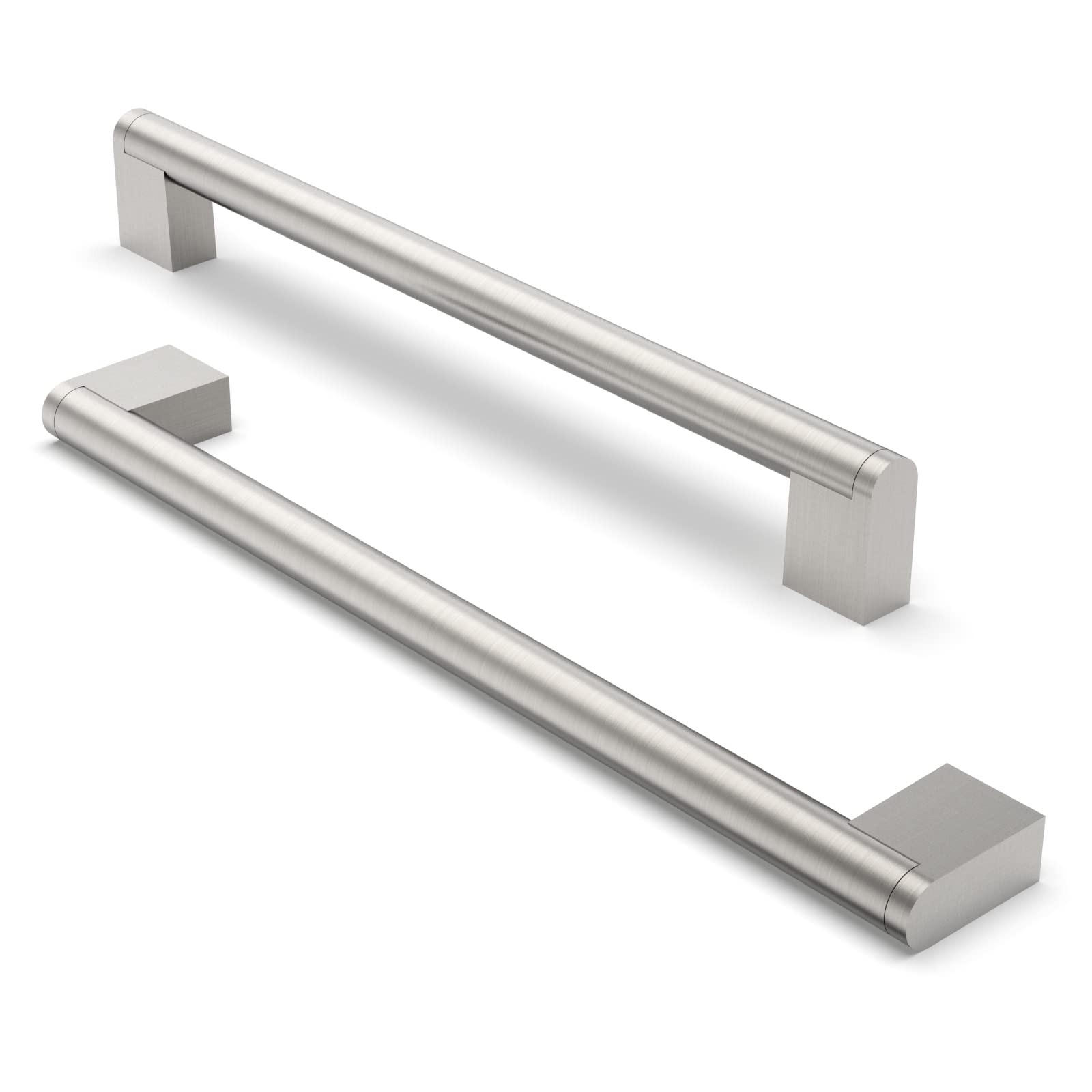 MÖBELGRIFF 5er-Set 224 mm - Silberfarben, Metall (1.2/3.6/2.62cm)