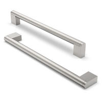 MÖBELGRIFF 5er-Set 224 mm - Silberfarben, Metall (1.2/3.6/2.62cm)