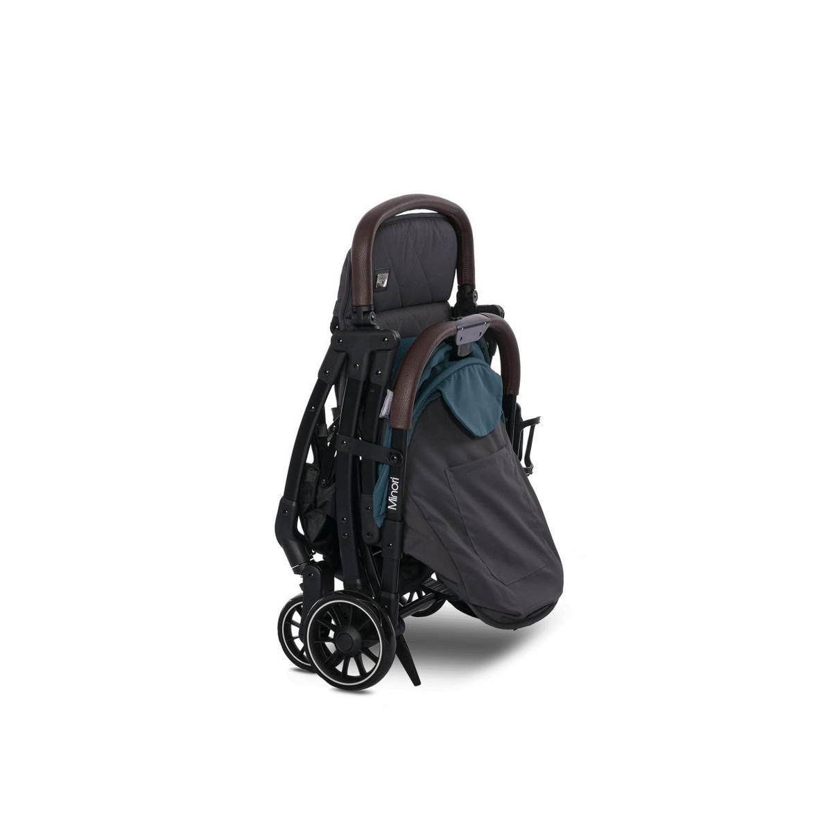 BUGGY Minori faltbar grün PU-Räder Getränkehalter Fußabdeckung - Grün, Metall (75/50/102cm) - Lorelli