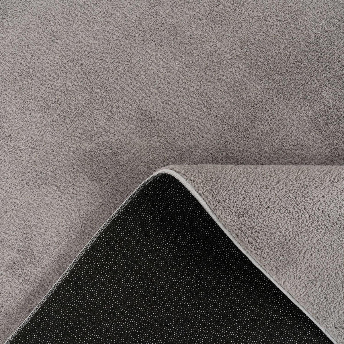 KURZFLORTEPPICH 80/80 cm Cadiz 630 - Grau, Kunststoff (80/80cm) - Paco Home
