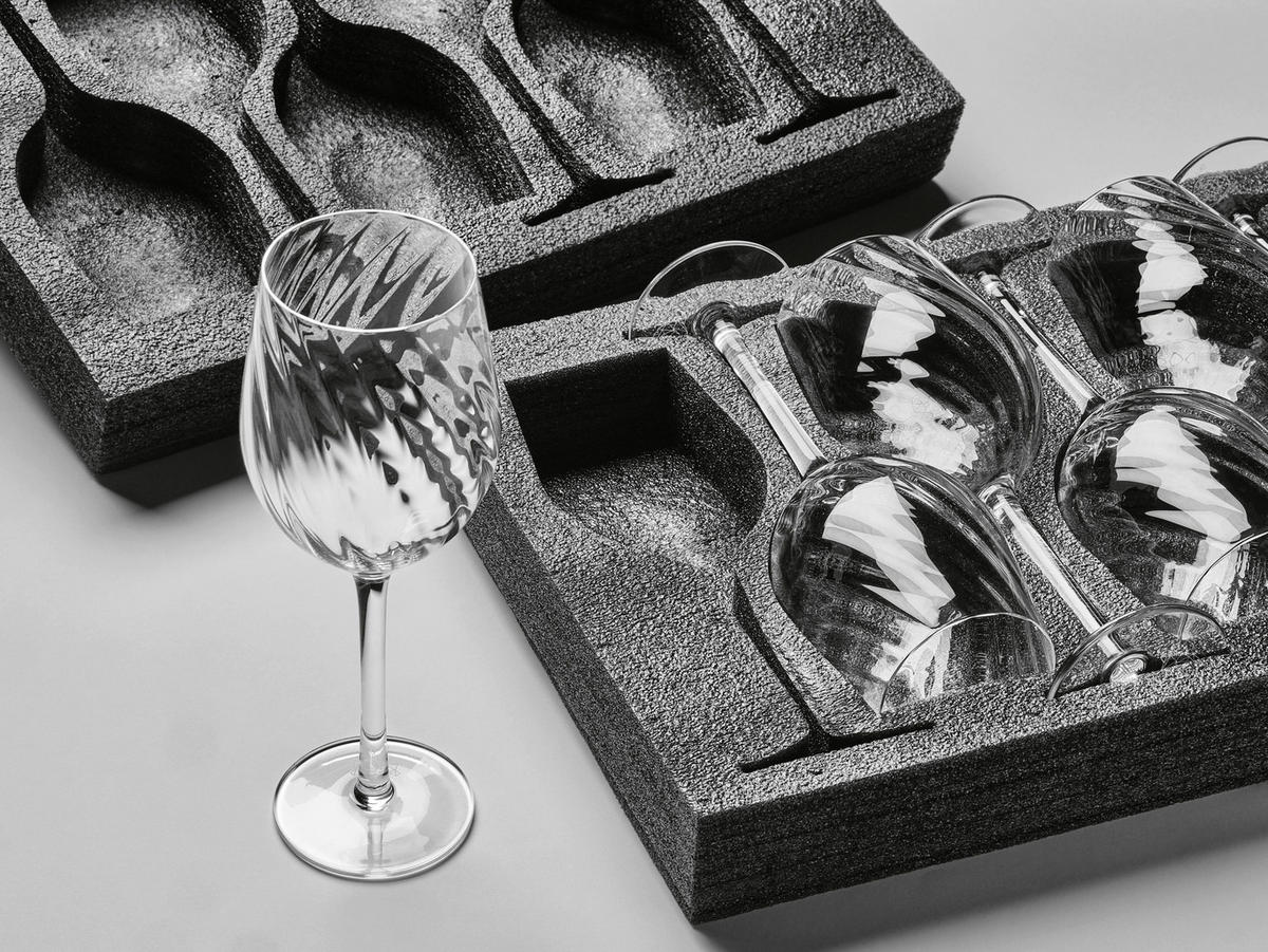 GLAS-SET Sten 24er-Set - Transparent - Transparent, Glas - Björn