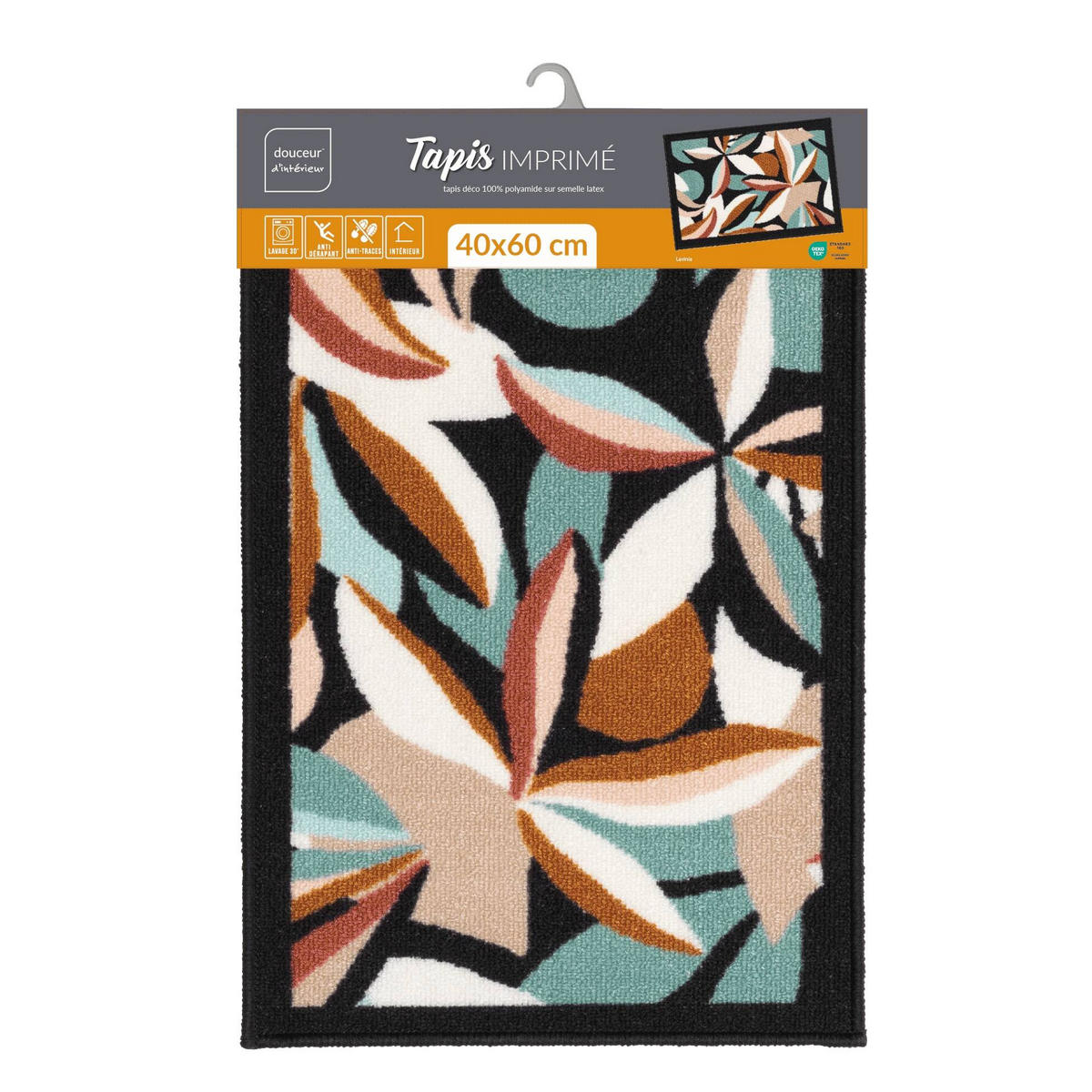 TEPPICH Lavinia 40/60 cm - Multicolor, Kunststoff (40/60cm) - Douceur d´intérieur