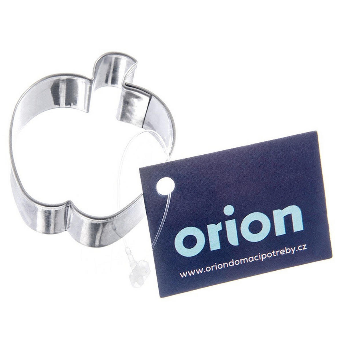 AUSSTECHFORM Apfel 4,3 cm Silber - Silberfarben, Metall (3.6/1.5/4.3cm) - Orion 