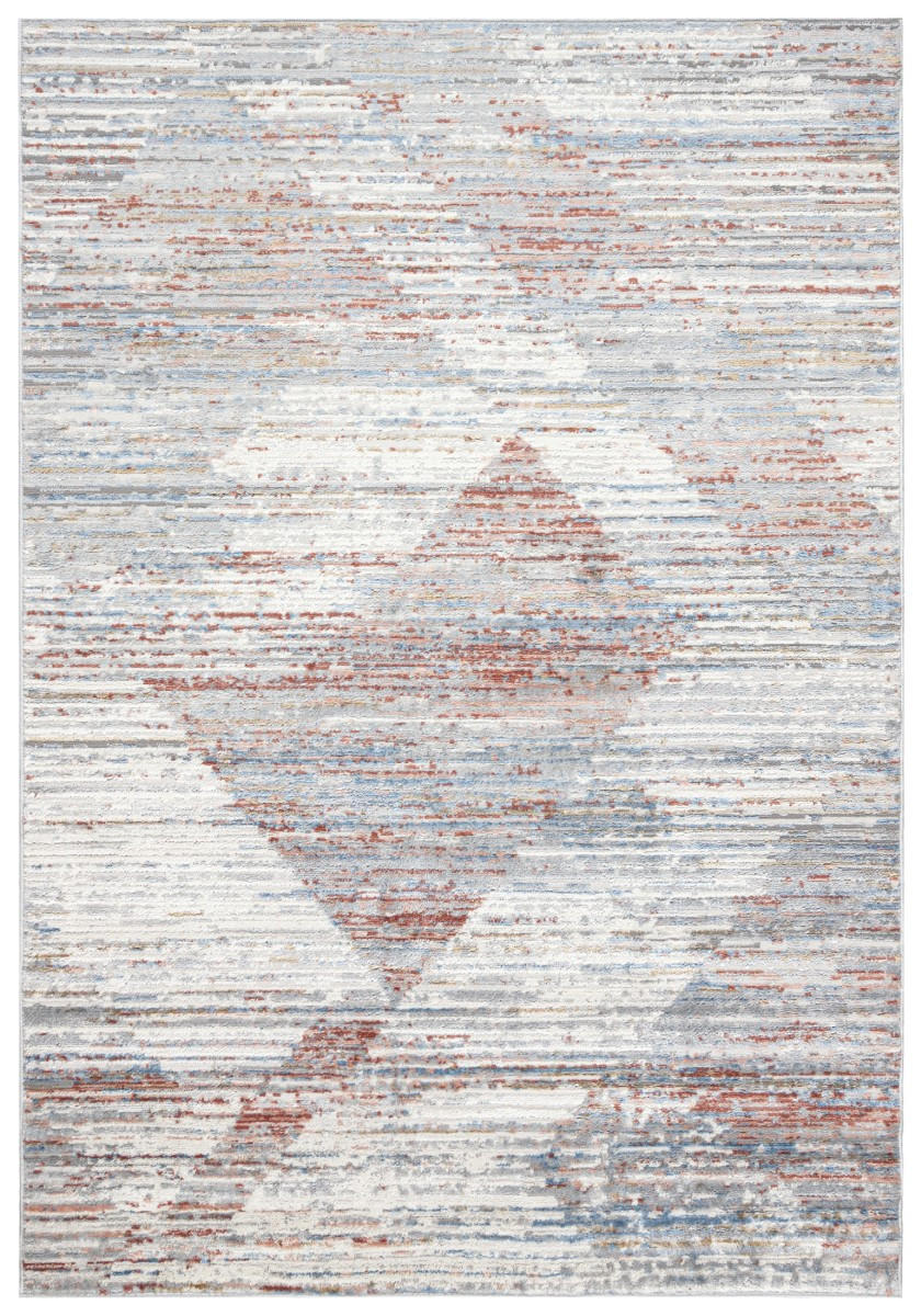KOBEREC béžový krémový oranžový - 80 x 150 cm - šedá, textil (80/150cm) - Mazovia