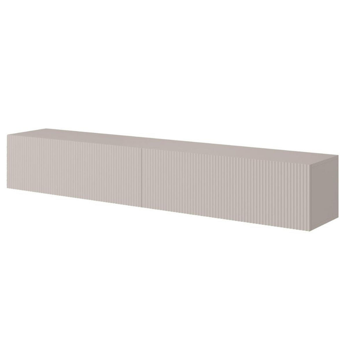 TV-HÄNGEBOARD Veldio Graubeige 175 cm - Greige, Holzwerkstoff (175/28.5/31.6cm) - Selsey
