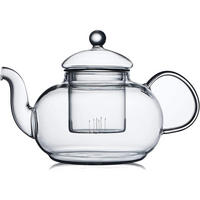 TEEKANNE Glas mit Siebeinsatz 1000 ml - Transparent, Glas (14.8/13.3cm)