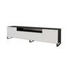 LOWBOARD NOA-2-S 200x53x41 cm - Schwarz / Weiß - Schwarz/Weiß, Holzwerkstoff (200/53/41cm) - ALTDECOR