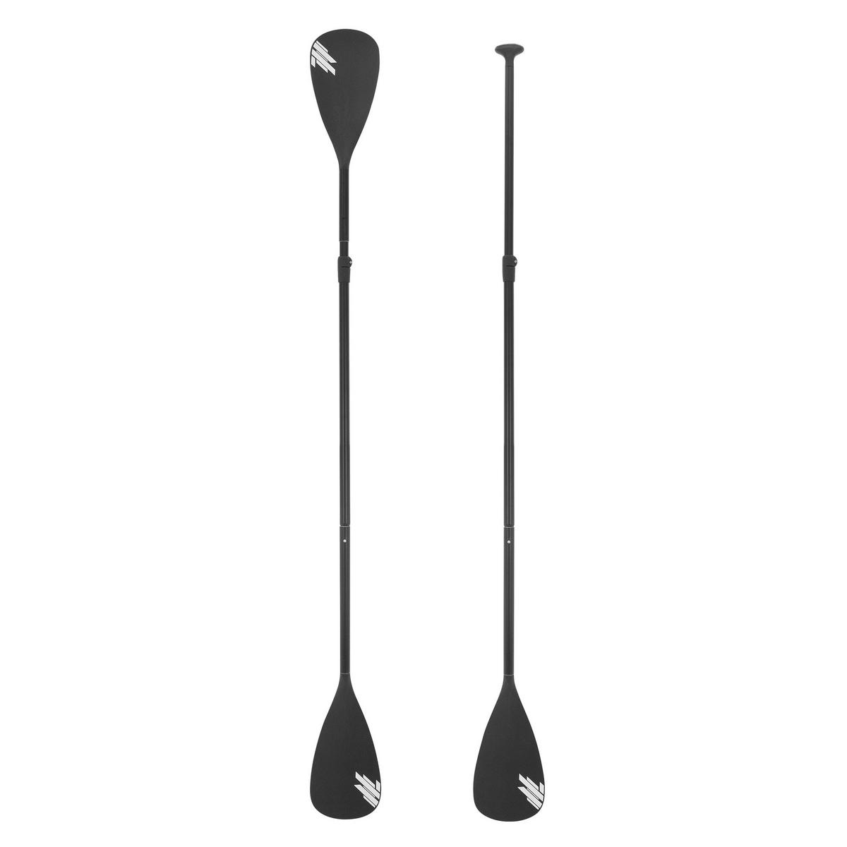 DOPPELPADDEL für SUP und Kajak - Schwarz, Kunststoff (2.8/20/220cm) - ECD-Germany