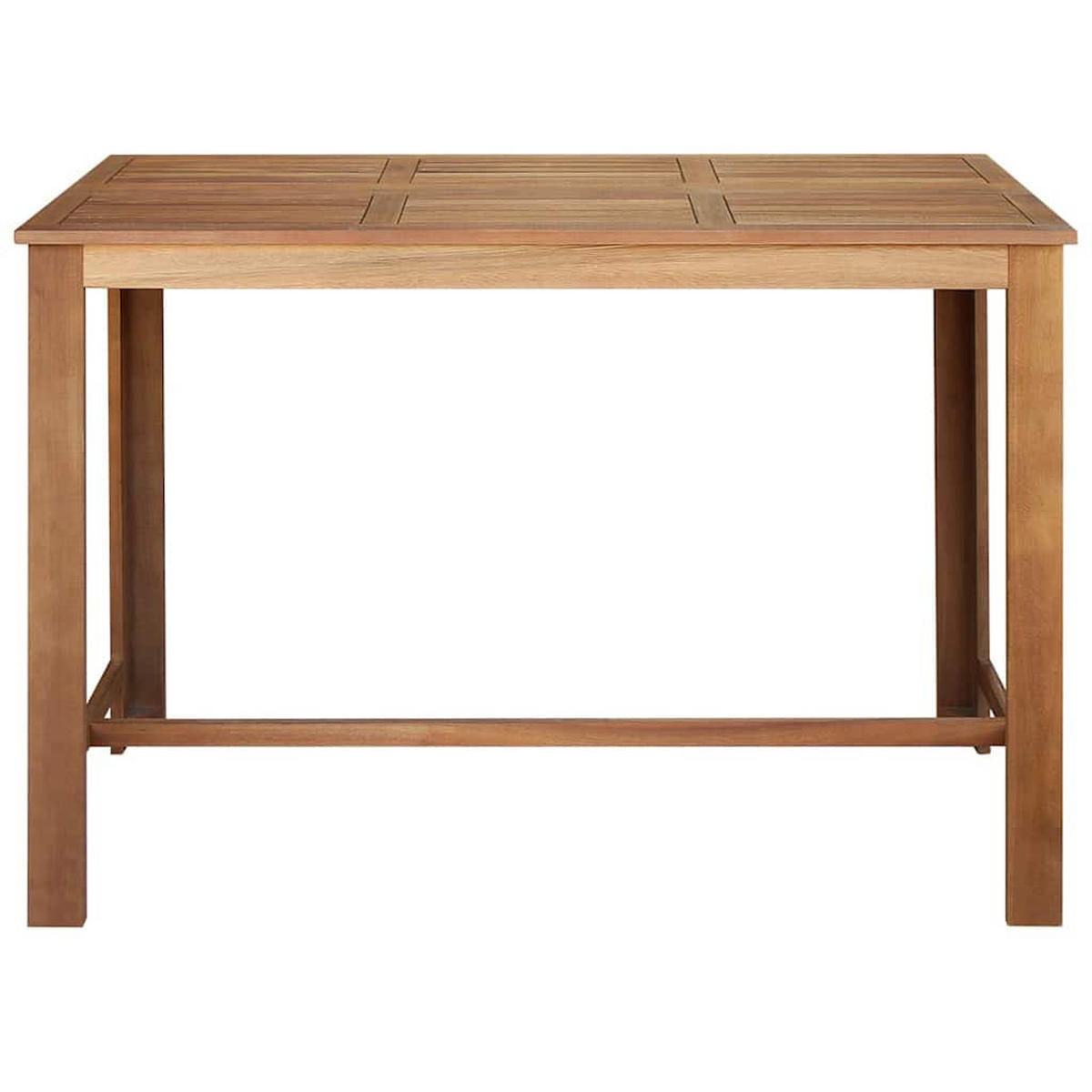 BARTISCH Massivholz Akazie 150/70/105 Cm - Braun, Holz (150/70/105cm) - vidaXL
