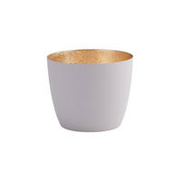 TEELICHTHALTER Madras M, Eisen, Pastellflieder, 8.5 cm - Lila, Metall (9cm) - Gift Company