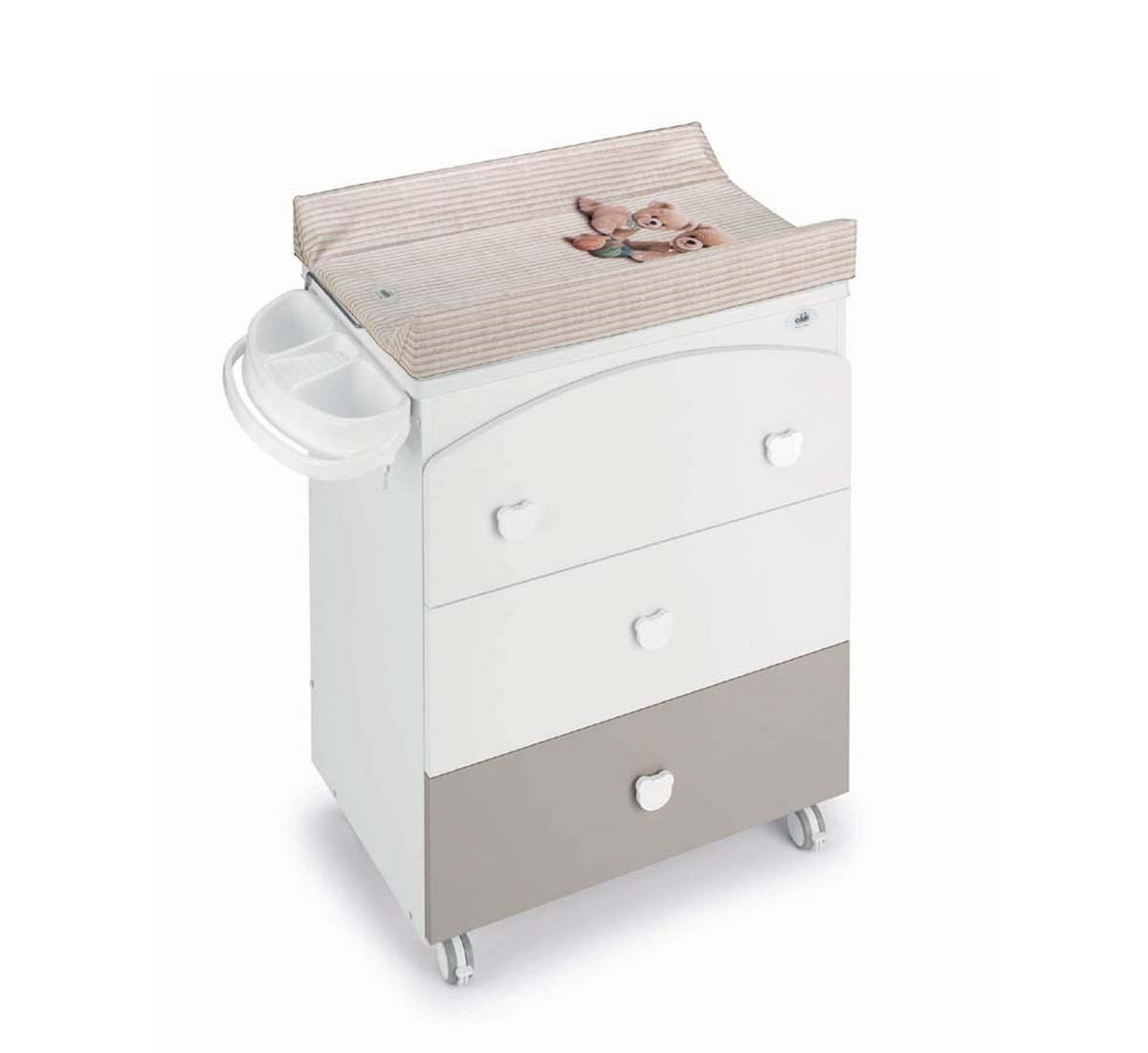 WICKEL-BADEKOMBI Badekombination Arco - Braun, Holz/Kunststoff (48/89/76cm) - Cam il Mondo del Bambino S.p.A.