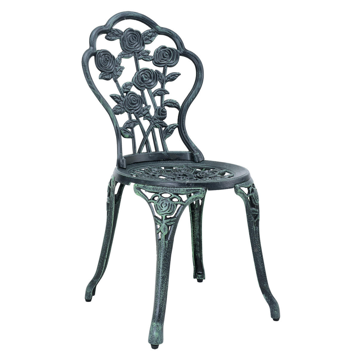 BALKON-SET 3 TLG. Wakefield - Grün, Metall - casa.pro