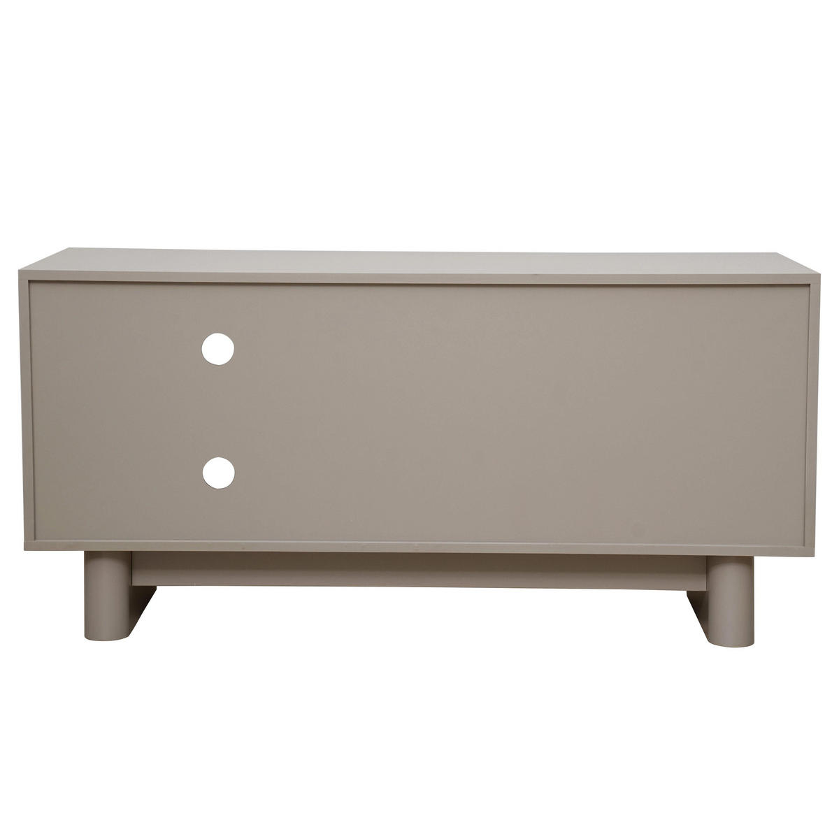 TV-SCHRANK, Beigefarbe - Beige, Holz (40/58/120cm) - Oviala