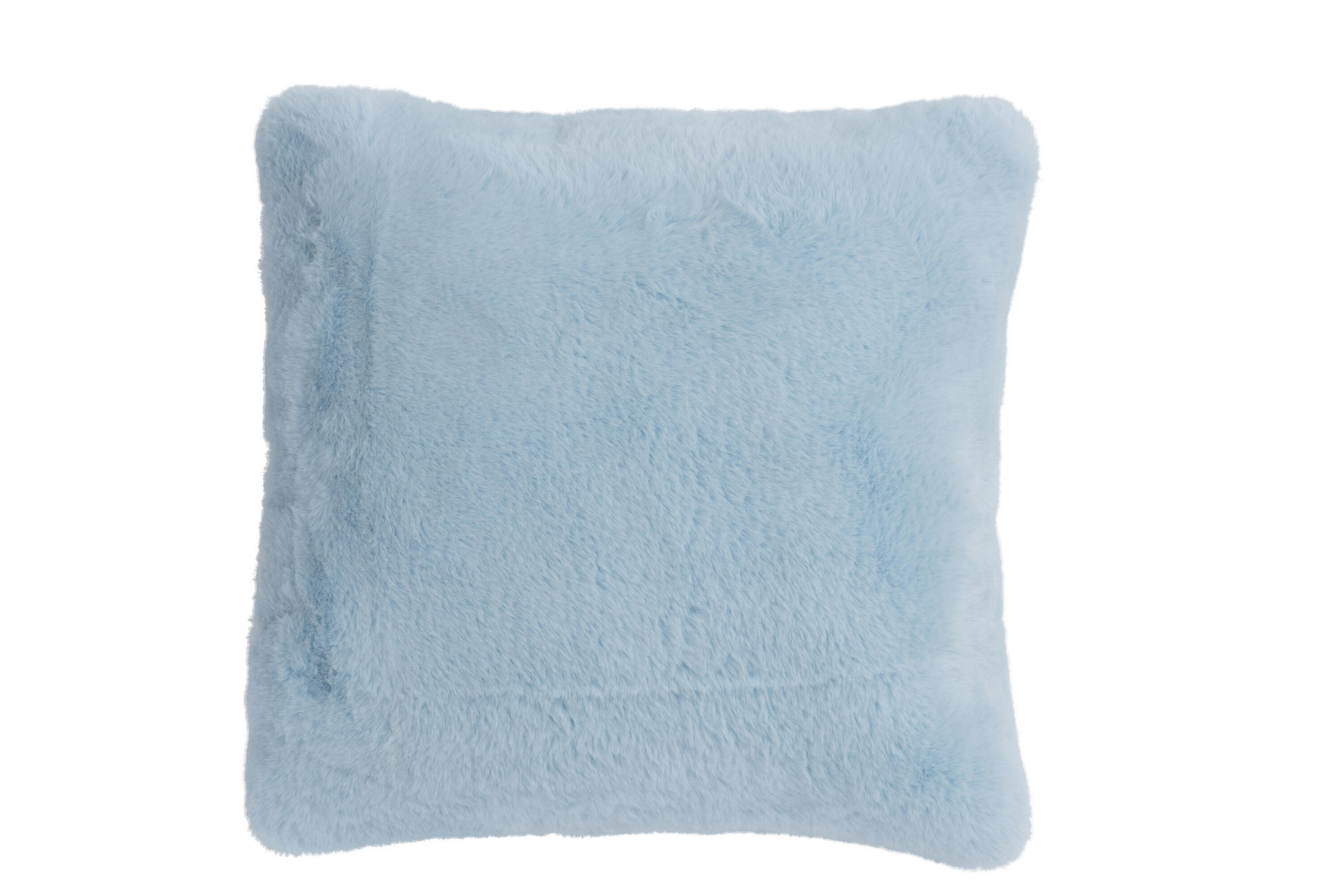 KISSEN CUTIE - Pelz - Blau - Blau, Fell (45/45cm) - J-Line