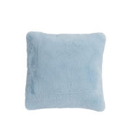 KISSEN CUTIE - Pelz - Blau - Blau, Fell (45/45cm) - J-Line