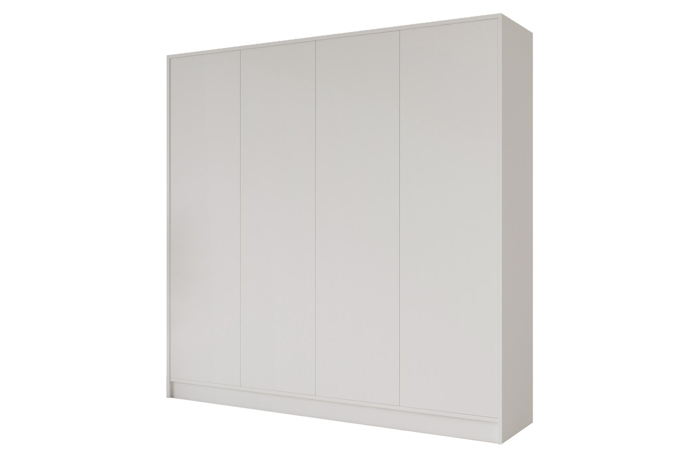 KLEIDERSCHRANK - GALA - 200 - Weiß - Weiß, Holzwerkstoff (200/200/51cm) - ALTDECOR