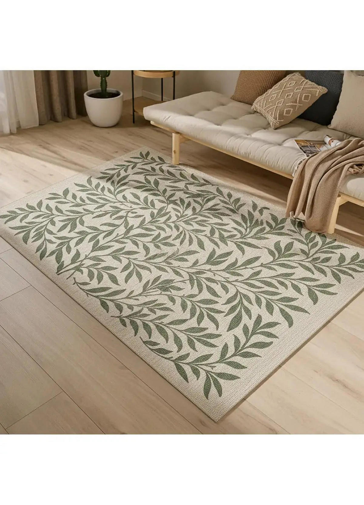 IN- & OUTDOOR-TEPPICH Grün Lua 120/170 cm - Grün, Textil (120/170cm) - Atticgo