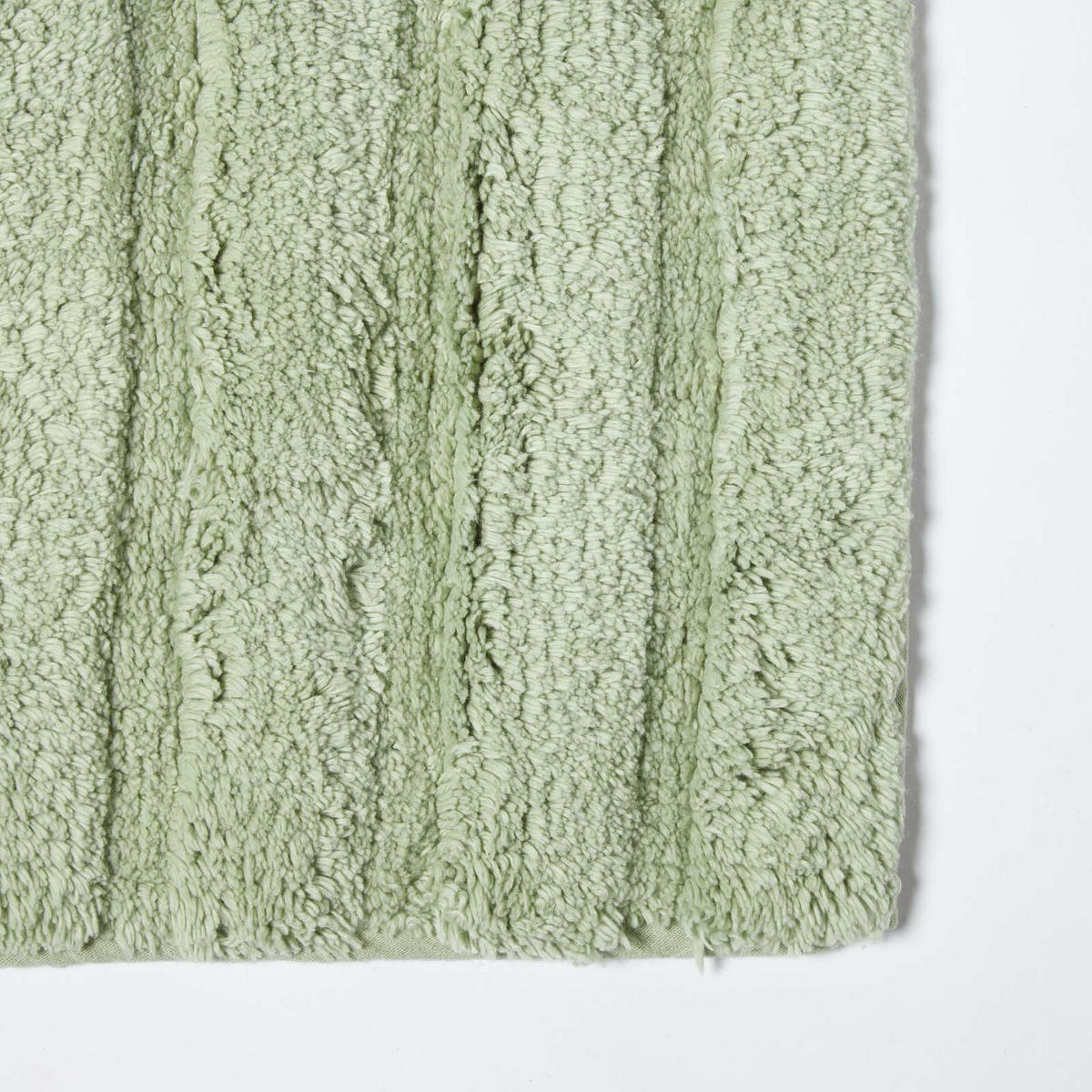 WC-VORLEGER Spa Supreme 50/55 cm, Baumwolle - Salbeigrün, Textil (50/55cm) - Homescapes