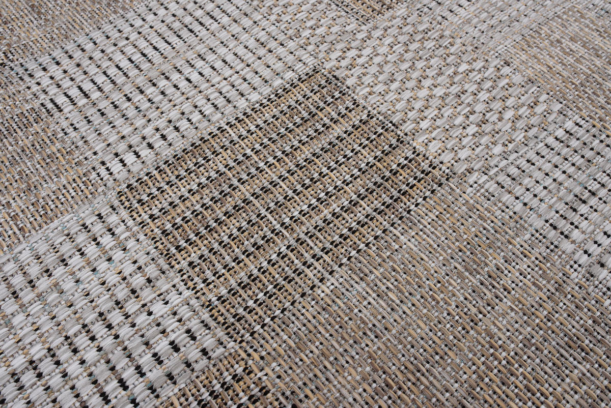 TEPPICH MELISSA Grau 160/230 cm - Grau, Kunststoff (160/230cm) - Tapiso