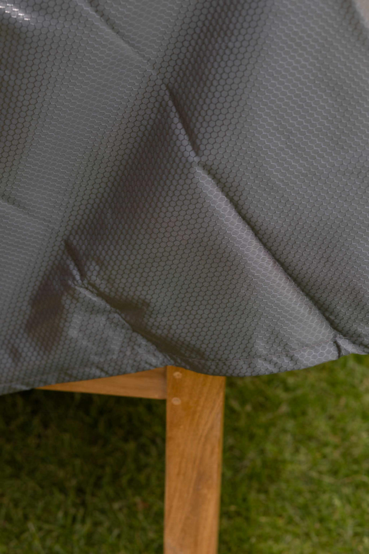 SCHUTZHÜLLE Aero Protect Dunkelgrau für Gartenbänke 2-Sitzer - Grau, Metall (130/86/70cm) - Mr. Deko