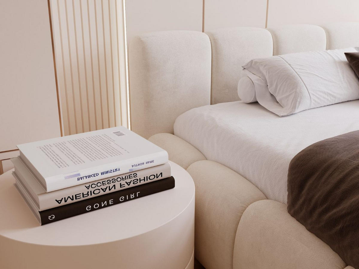 POLSTERBETT Cloud low 160x200 Beige - Beige, Textil (160/200cm) - Graingold