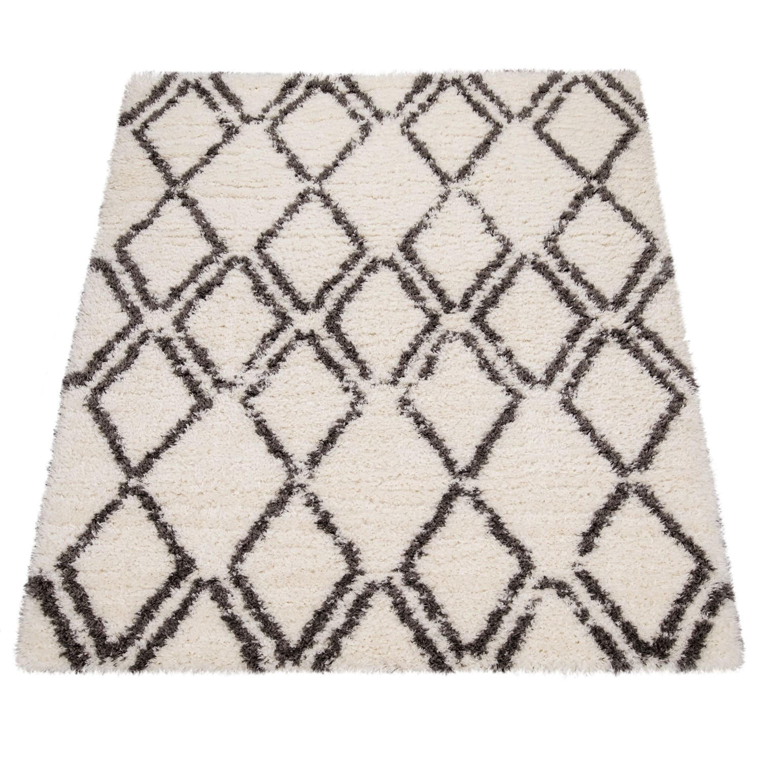 HOCHFLORTEPPICH 120/160 cm Maghreb 077 - Creme, Kunststoff (120/160cm) - Paco Home