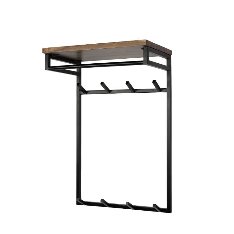 Hoyz Collection Wandgarderobe Braun 55x80x33 cm