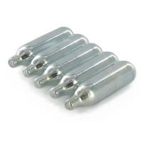 UNIVERSELLE Sahnekapseln 10 Stück - Silberfarben, Keramik (2/2/1cm) - Hendi