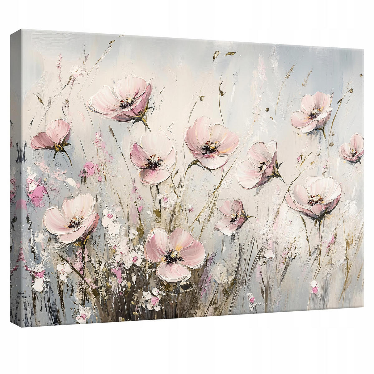 LEINWANDBILD Abstrakt Modern Wohnzimmer 100x70 - Multicolor, Holzwerkstoff (100/70cm) - Wallarena