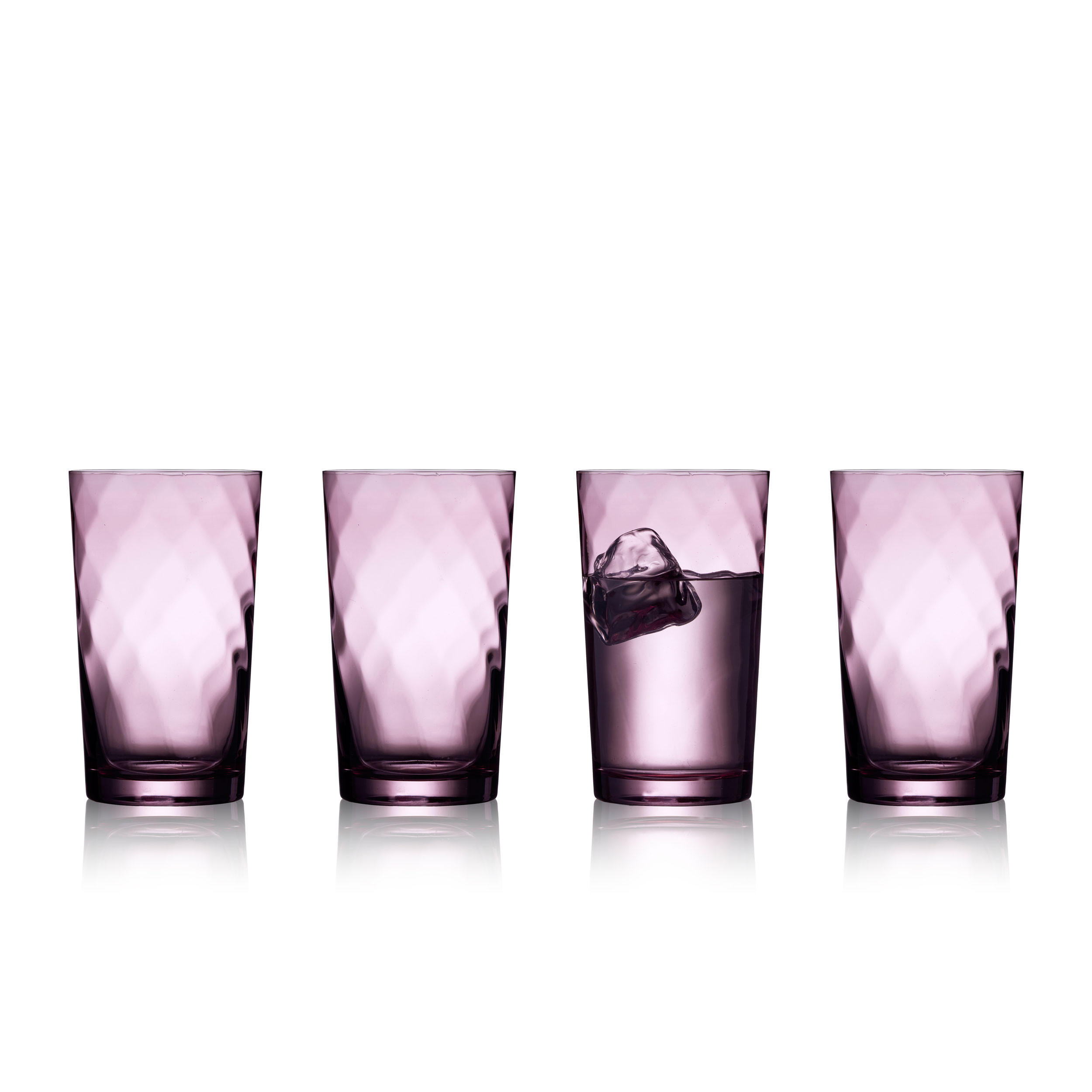 Lyngby Glas Highballglas Lila