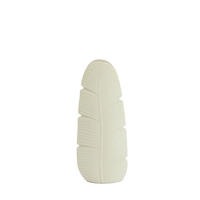 VASE Lou Weiß Ø16/38,5 cm - Weiß, Keramik (38.5cm) - Light & Living