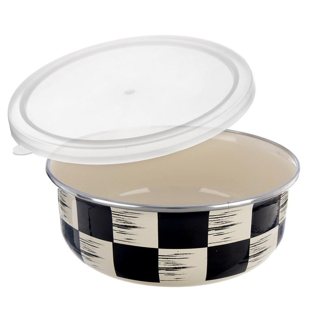 KÜCHENSCHÜSSEL emailliert 800 ml Beige - Multicolor, Metall (15.5/15.5/6cm) - Orion 