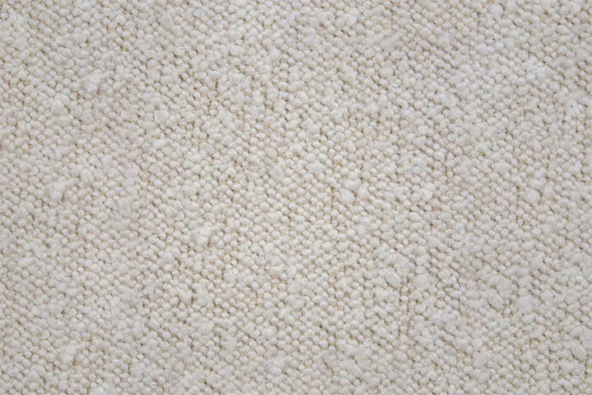 KOPFTEIL gepolstert - Gesteppt – hellbeiger Bouclé-Stoff - 90 cm - Beige, Karton/Holz (90/120/10cm) - Sommeil de Plomb