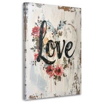 LEINWANDBILD Inschriften und Zitate 70x100cm - Beige, Textil (70/100cm) - Feeby