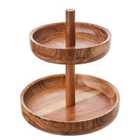 ETAGERE Acacia - Braun, Holz (26/27cm) - BUTLERS